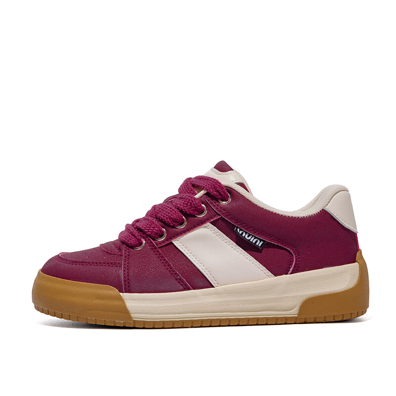 Кеды, скейтборд обувь женская низкая красный вишня B10Crown 
Кеды, скейтборд обувь женская низкая красный вишня B10Crown