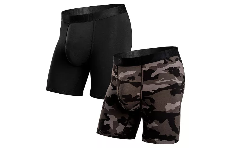 BN3TH Мужские классические трусы-боксеры с принтом Icon — упаковка из 2 штук, цвет Black/Camo Covert
BN3TH Мужские классические трусы-боксеры с принтом Icon — упаковка из 2 штук, цвет Black/Camo Covert