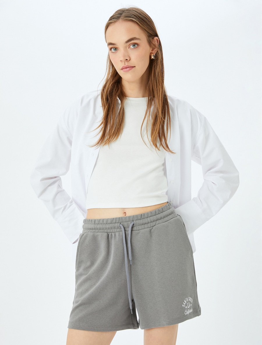 Брюки свободного кроя Koton, антрацит
Брюки свободного кроя Koton, антрацит