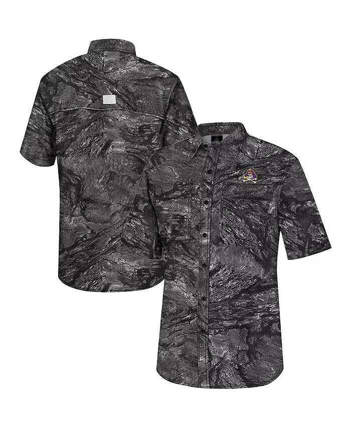 Мужская рыболовная рубашка Charcoal ECU Pirates Realtree Aspect Charter на пуговицах Colosseum
Мужская рыболовная рубашка Charcoal ECU Pirates Realtree Aspect Charter на пуговицах Colosseum