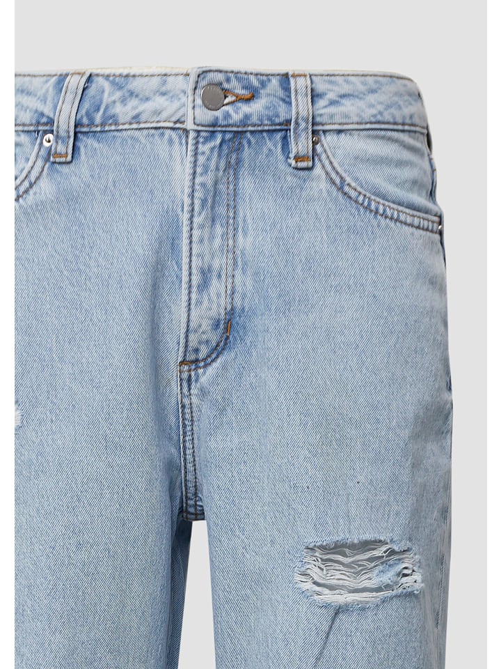 Тканевые брюки QS, синий
Тканевые брюки QS, синий