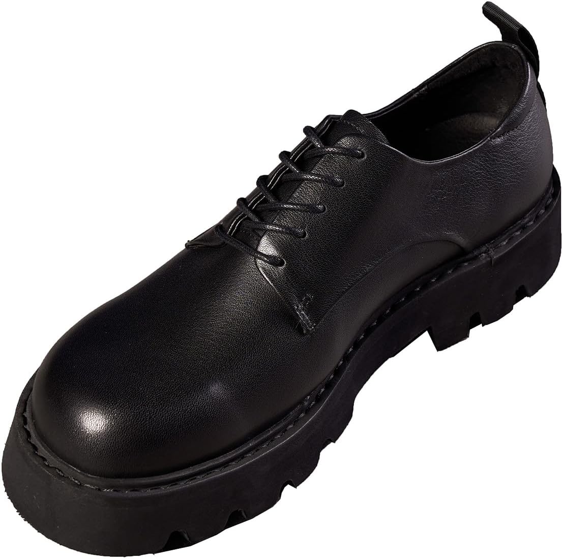 Мужские оксфорды Santimon черные формальные кожаные туфли с круглым носком и дерби, деловые повседневные туфли с толстой подошвой для мужчин
Мужские оксфорды Santimon черные формальные кожаные туфли с круглым носком и дерби, деловые повседневные туфли с толстой подошвой для мужчин