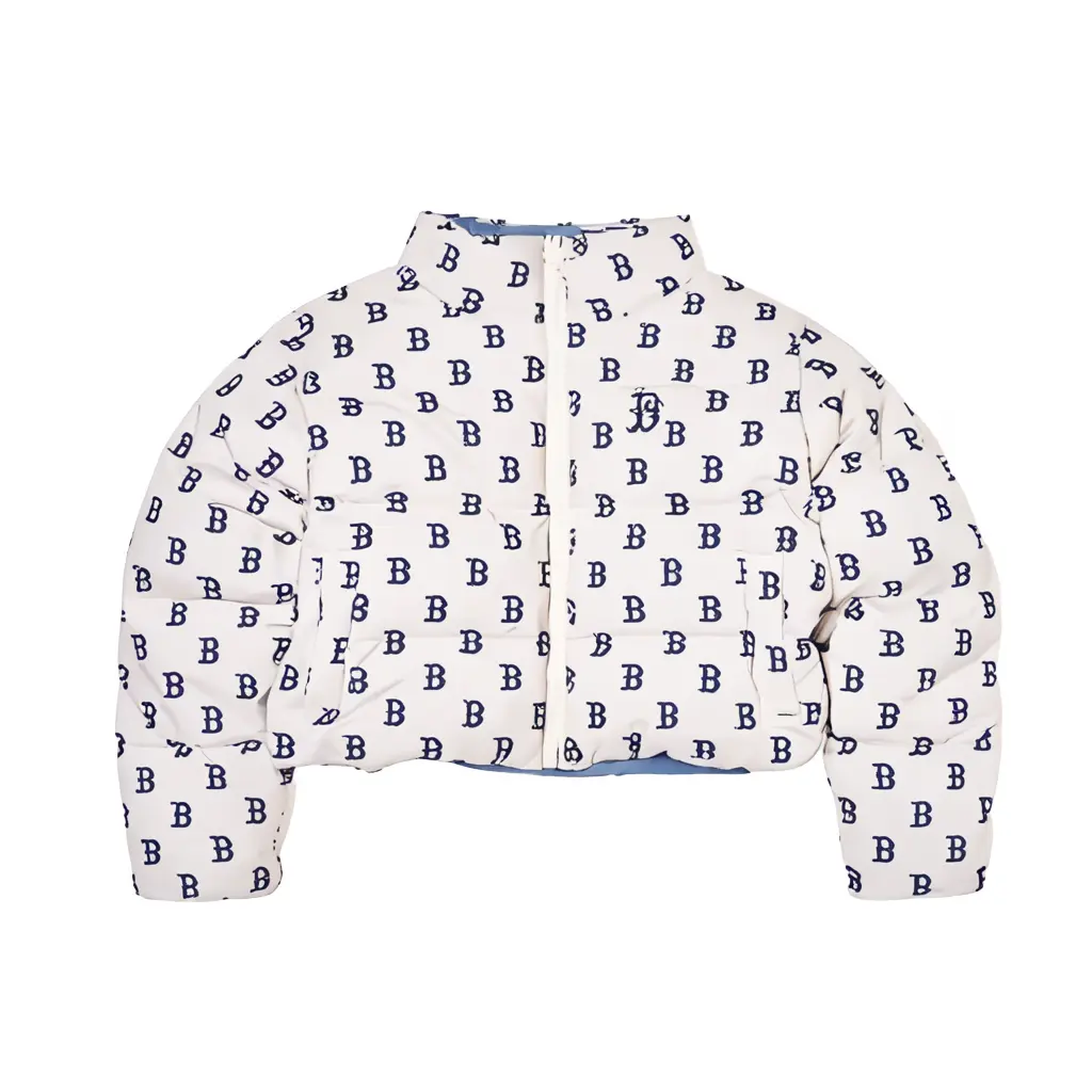 Пуховик женский серый белый Mlb
Пуховик женский серый белый Mlb