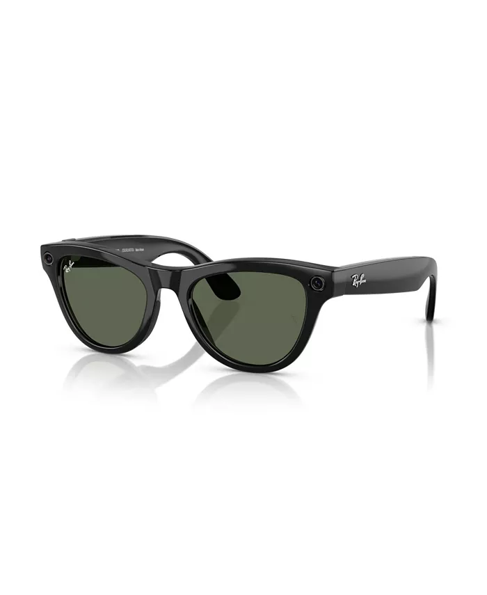 Унисекс солнцезащитные очки AI Meta Gen1 Skyler с фотохромными линзами, RW4010 Ray-Ban, черный
Унисекс солнцезащитные очки AI Meta Gen1 Skyler с фотохромными линзами, RW4010 Ray-Ban, черный