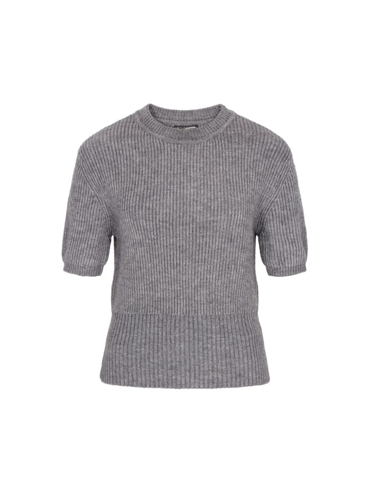 Женский свитер серого меланжа DreiMaster Vintage
Женский свитер серого меланжа DreiMaster Vintage