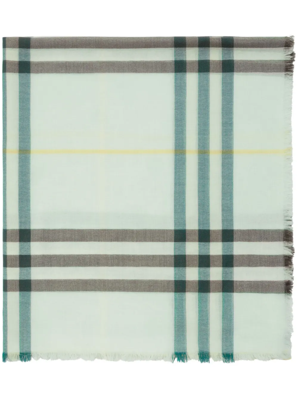 Шерстяной шарф в клетку BURBERRY, зеленый
Шерстяной шарф в клетку BURBERRY, зеленый