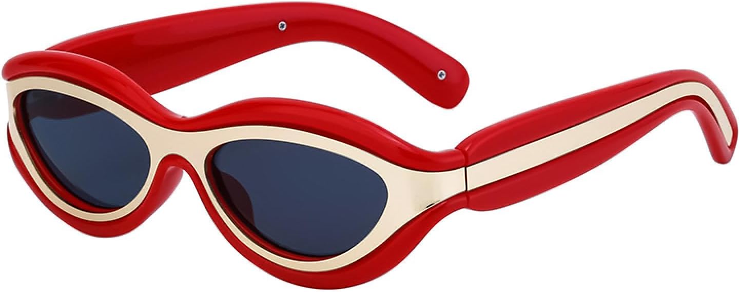 Маленькие круглые солнцезащитные очки в стиле панк для женщин, роскошные солнцезащитные очки в стиле стимпанк, цельные солнцезащитные очки для винтажного стиля TOIPASTN, C2redgray
Маленькие круглые солнцезащитные очки в стиле панк для женщин, роскошные солнцезащитные очки в стиле стимпанк, цельные солнцезащитные очки для винтажного стиля TOIPASTN, C2redgray