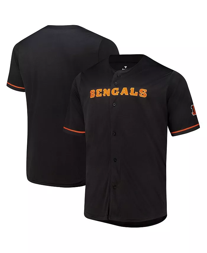 Мужская черная джерси Cincinnati Bengals Pop на пуговицах Fanatics
Мужская черная джерси Cincinnati Bengals Pop на пуговицах Fanatics