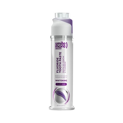 Smile More Отбеливающая зубная паста с фтором и вкусом свежей мяты 100 мл Hiskin
Smile More Отбеливающая зубная паста с фтором и вкусом свежей мяты 100 мл Hiskin