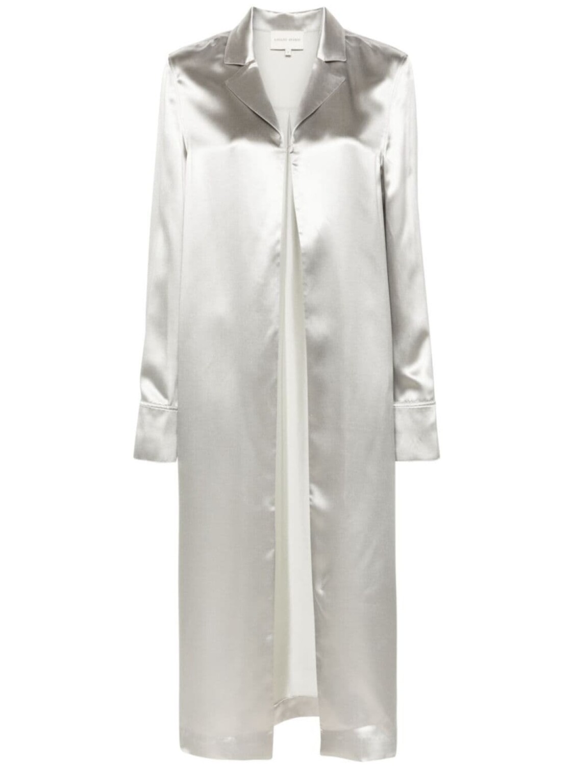 Loulou Studio длинная атласная рубашка, серый
Loulou Studio длинная атласная рубашка, серый