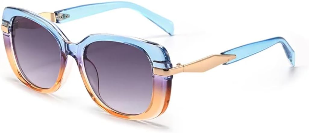 Солнцезащитные очки с защитой UV400 | Градиентный дизайн, большая овальная форма | для женщин и мужчин, для занятий спортом на открытом воздухе и вождения DSVIGF, Blue Orange Grey
Солнцезащитные очки с защитой UV400 | Градиентный дизайн, большая овальная форма | для женщин и мужчин, для занятий спортом на открытом воздухе и вождения DSVIGF, Blue Orange Grey