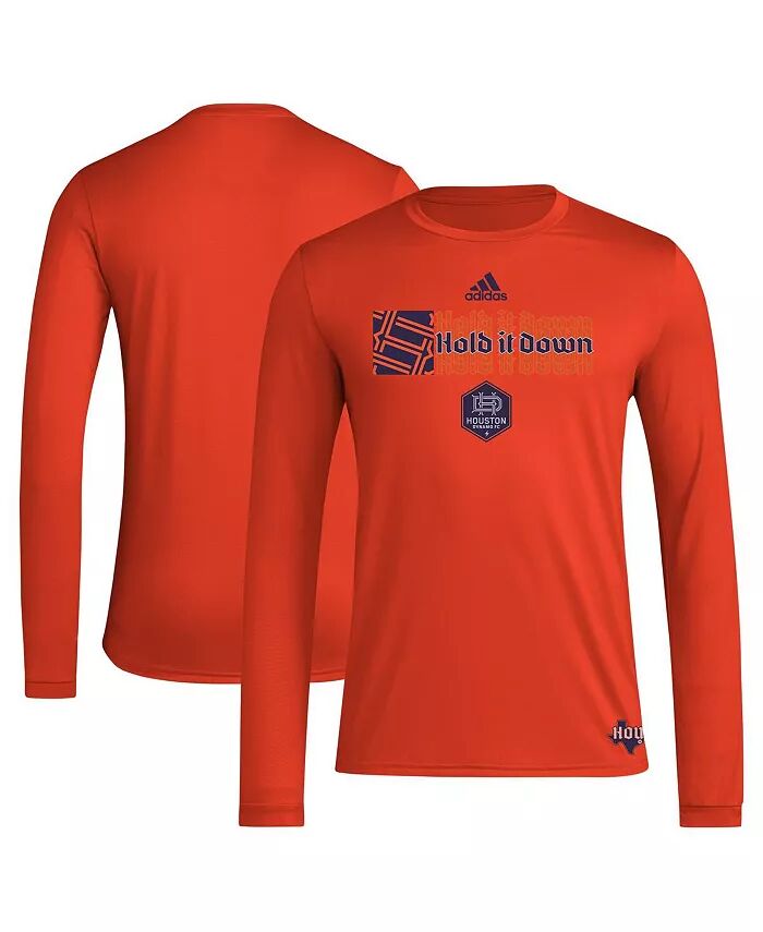 Мужская оранжевая футболка Houston Dynamo FC 2024 Jersey Hook AEROREADY с длинным рукавом adidas
Мужская оранжевая футболка Houston Dynamo FC 2024 Jersey Hook AEROREADY с длинным рукавом adidas