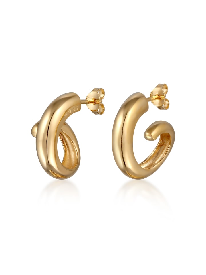 Elli Серьги из серебра 925 пробы с золотым покрытием
Elli Серьги из серебра 925 пробы с золотым покрытием