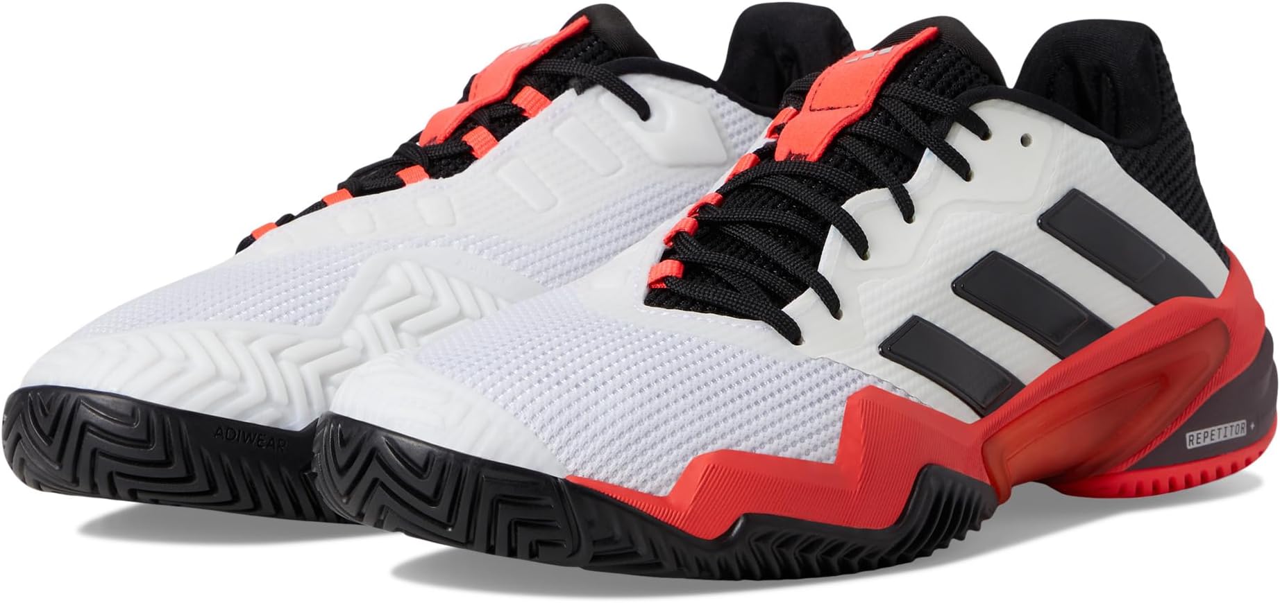 Кроссовки adidas Barricade 13 Tennis Shoes, цвет White/Black/Lucid Red
Кроссовки adidas Barricade 13 Tennis Shoes, цвет White/Black/Lucid Red