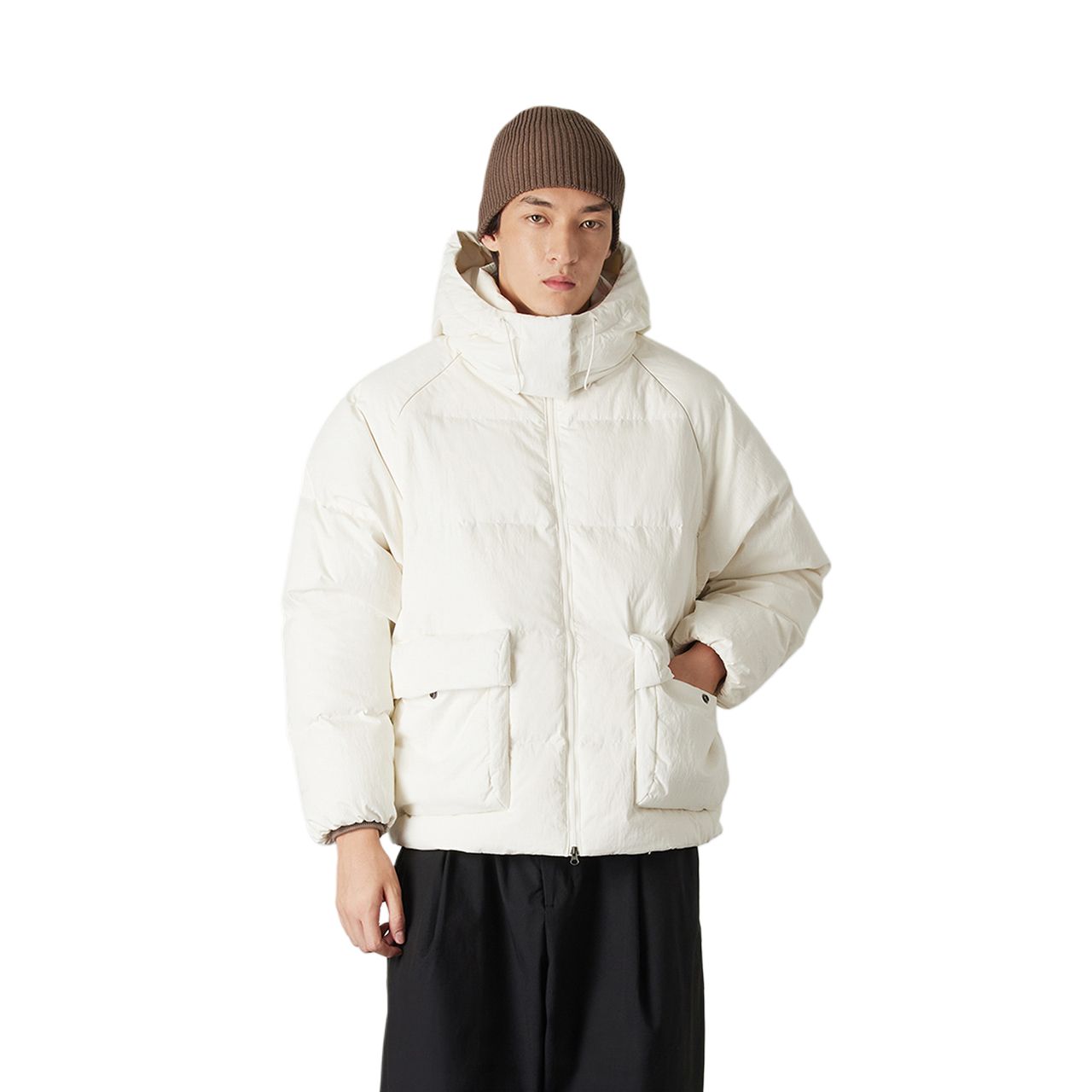 Пуховик мужской THE NORTH FACE, белый
Пуховик мужской THE NORTH FACE, белый