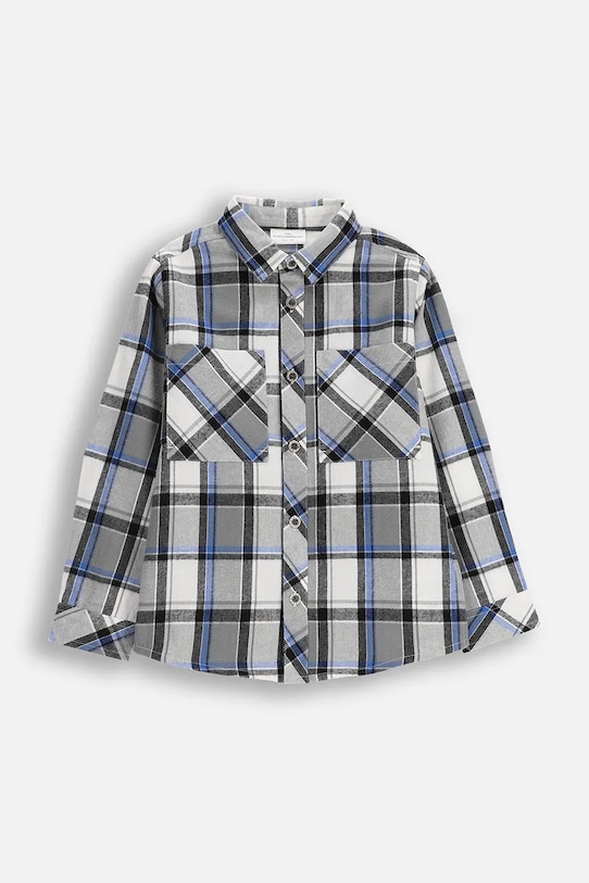 Детская хлопковая рубашка Coccodrillo, серый
Детская хлопковая рубашка Coccodrillo, серый