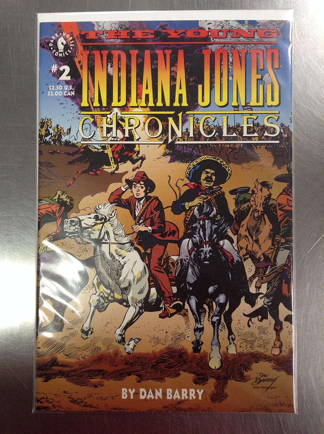 The Young Indiana Jones Chronicles #2 March 1992 (Dark Horse Comics)
The Young Indiana Jones Chronicles #2 March 1992 (Dark Horse Comics)