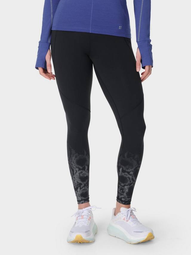 Мощные светоотражающие тренировочные леггинсы Sweaty Betty, цвет Black Snake Reflect 
Мощные светоотражающие тренировочные леггинсы Sweaty Betty, цвет Black Snake Reflect