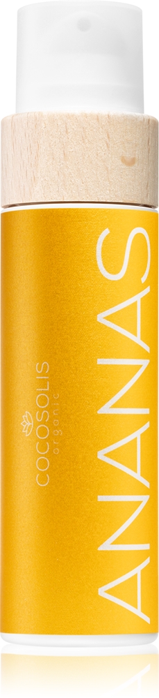 Питательное для кожи масло для загара с ананасом без солнцезащитного фактора Cocosolis, aromatas pineapple & vanilla 110 мл
Питательное для кожи масло для загара с ананасом без солнцезащитного фактора Cocosolis, aromatas pineapple & vanilla 110 мл