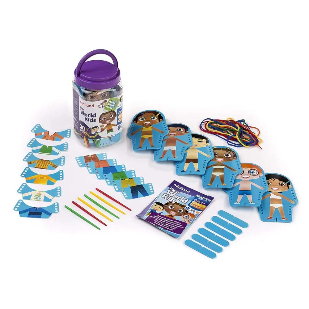 Детский пазл Miniland Flexi World, синий
Детский пазл Miniland Flexi World, синий