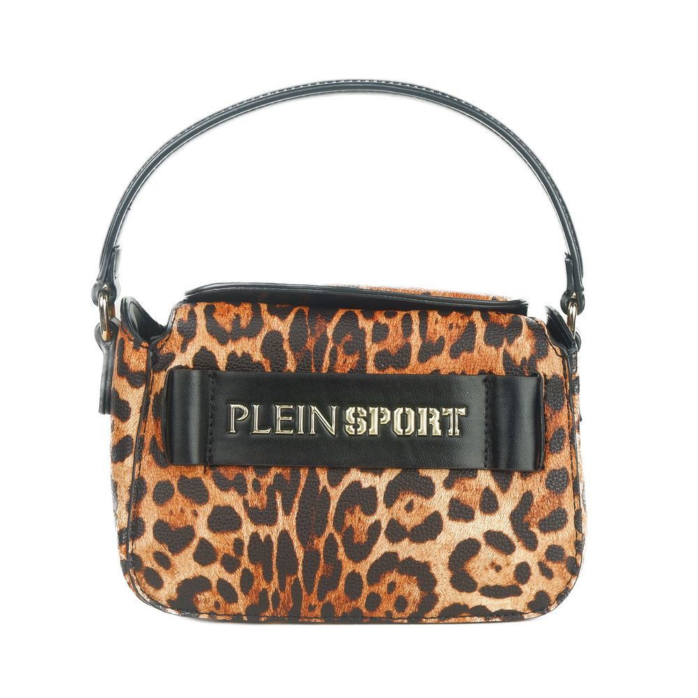 Шикарная сумка через плечо с леопардовым принтом и логотипом Plein Sport, коричневый
Шикарная сумка через плечо с леопардовым принтом и логотипом Plein Sport, коричневый