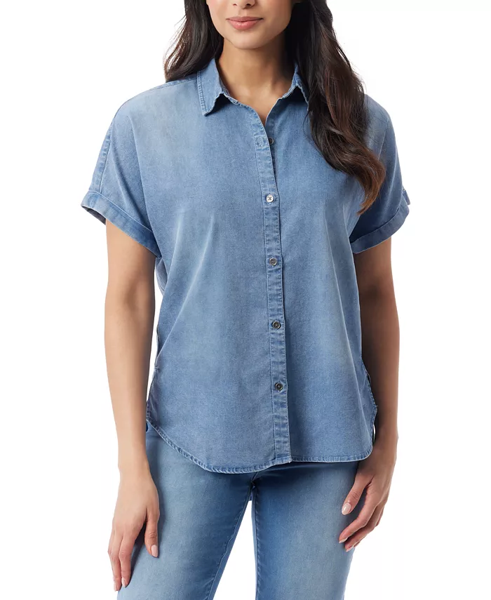 Женская рубашка с каплевидным подолом Daisy Gloria Vanderbilt, синий
Женская рубашка с каплевидным подолом Daisy Gloria Vanderbilt, синий