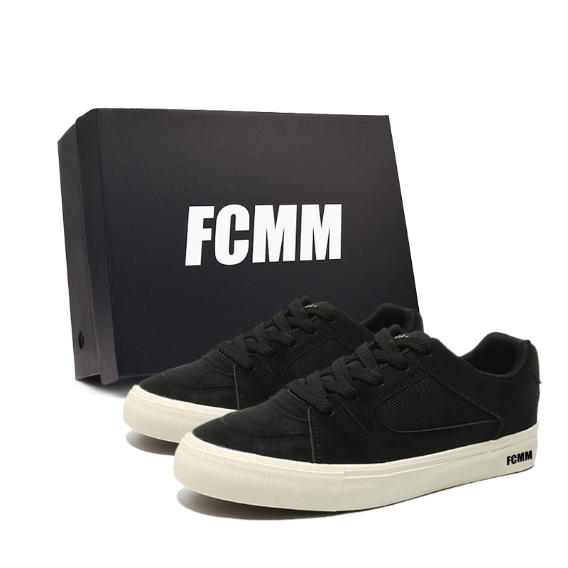 FCMM Антискользящие износостойкие низкие скейтерские кроссовки мужские - черные, цвет Black
FCMM Антискользящие износостойкие низкие скейтерские кроссовки мужские - черные, цвет Black