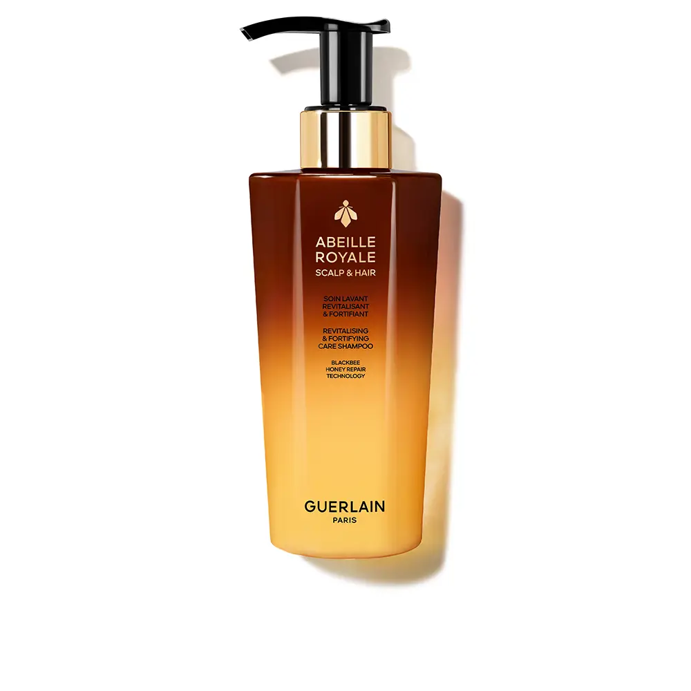 Шампунь Abeille royale scalp & hair champú revitalizante y fortificante Guerlain, 290 мл.
Шампунь Abeille royale scalp & hair champú revitalizante y fortificante Guerlain, 290 мл.