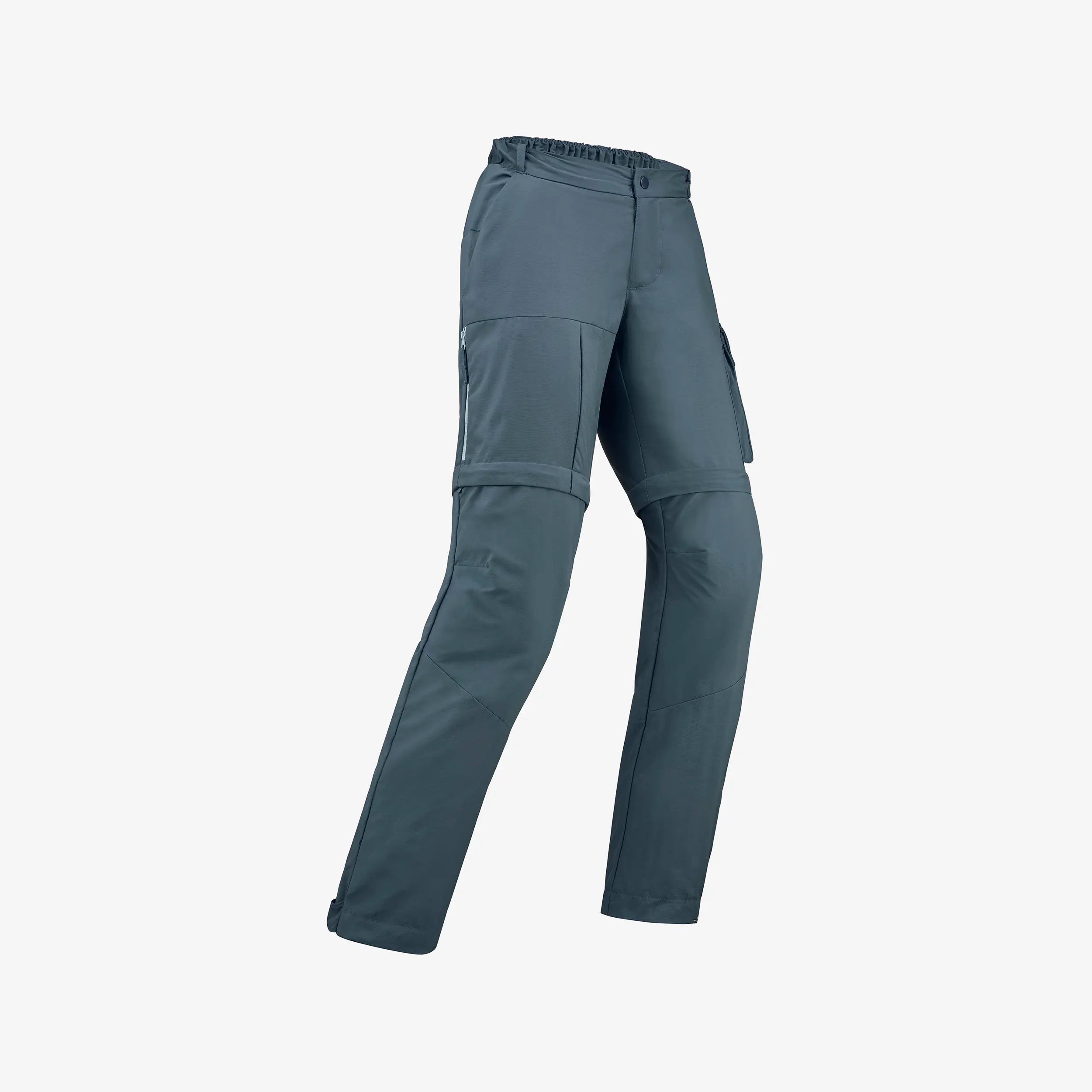 Синие подростковые треккинговые брюки Quechua MH500
Синие подростковые треккинговые брюки Quechua MH500