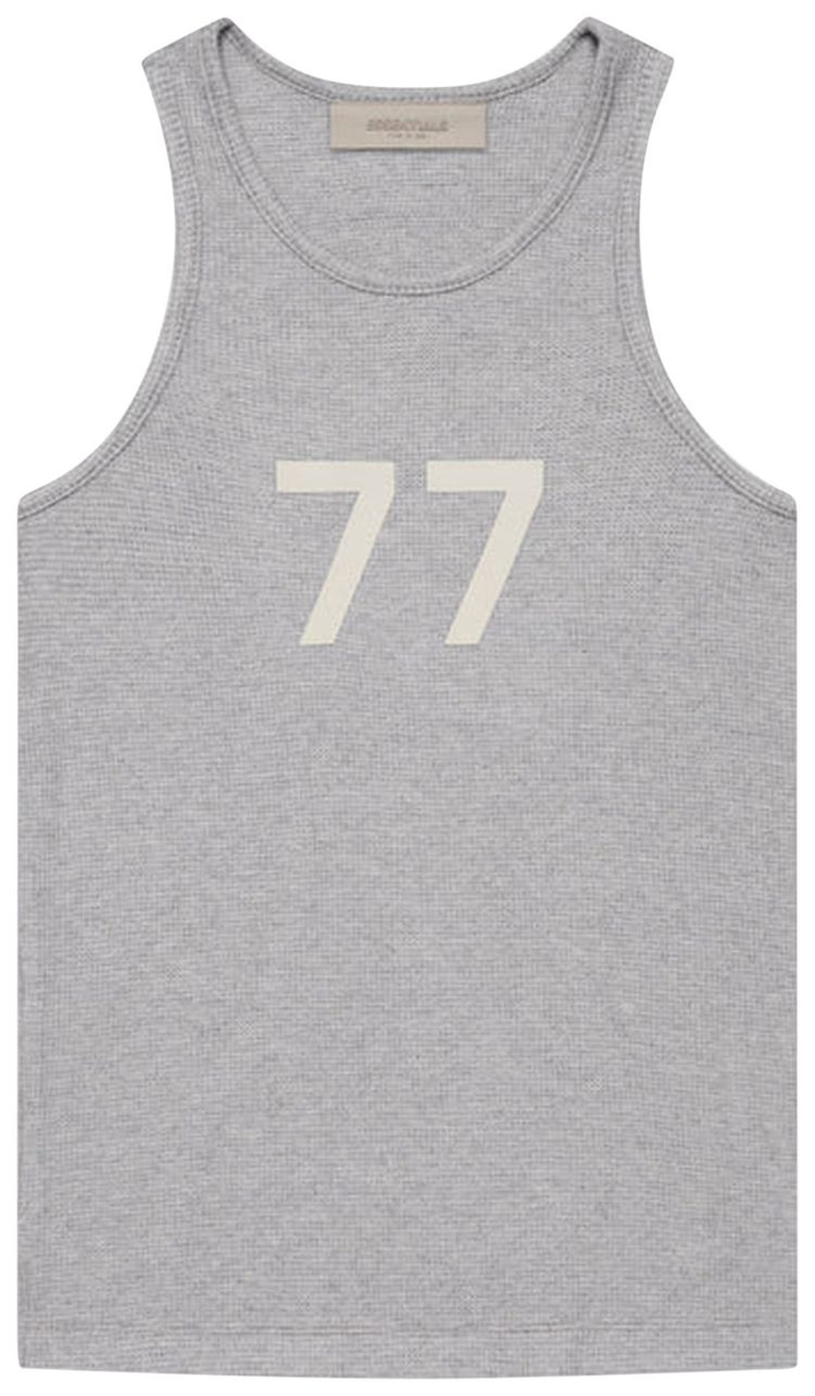 Детская майка-«вафелька» Fear of God Essentials "Овсянка", серый
Детская майка-«вафелька» Fear of God Essentials "Овсянка", серый