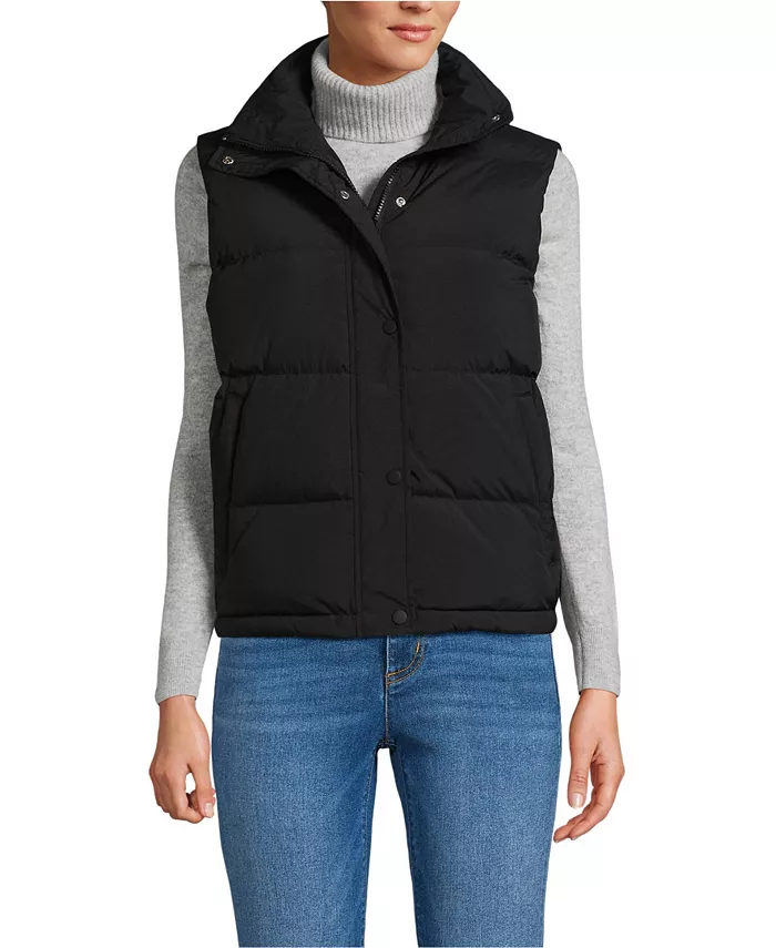 Женский пуховый жилет Max 600 Lands' End, черный
Женский пуховый жилет Max 600 Lands' End, черный