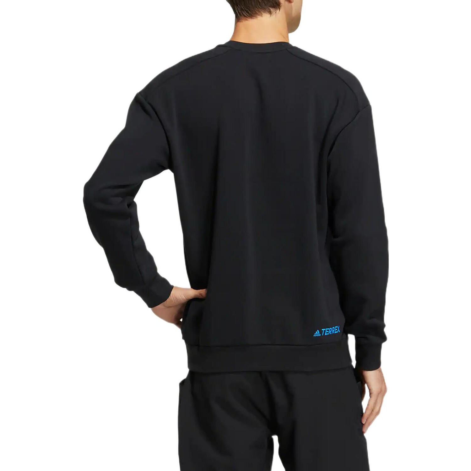 Толстовка унисекс черная Adidas, черный
Толстовка унисекс черная Adidas, черный