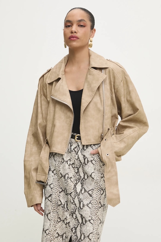 Байкерская куртка Answear.Lab, коричневый
Байкерская куртка Answear.Lab, коричневый