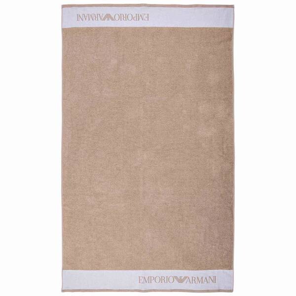 Пляжное полотенце Emporio Armani WOVEN TOWEL BEACHWEAR 1er, 170x10x100 см, песочный
Пляжное полотенце Emporio Armani WOVEN TOWEL BEACHWEAR 1er, 170x10x100 см, песочный