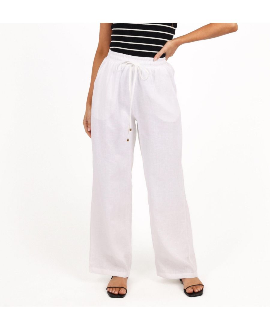 Женские брюки Lara с широкими штанинами Petal and Pup, White
Женские брюки Lara с широкими штанинами Petal and Pup, White