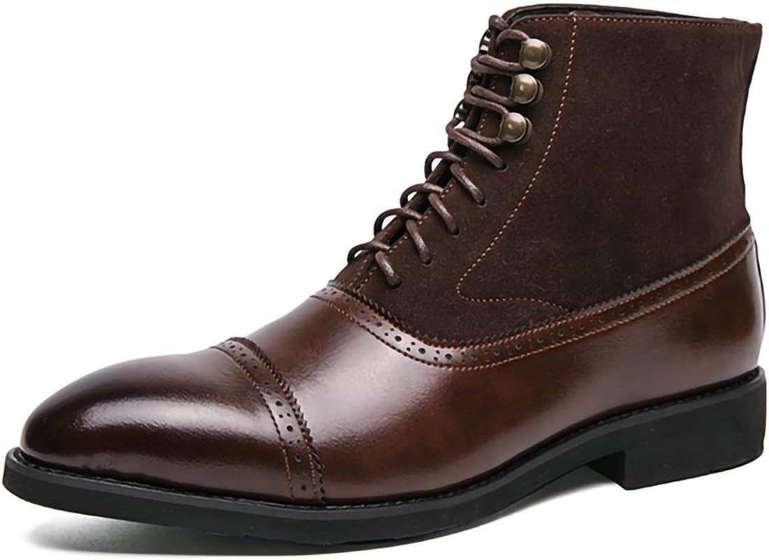 Мужские классические ботинки на шнуровке с низким каблуком Оксфорд, укороченные повседневные ботинки из искусственной кожи с носком-капtoe, ботинки Чакка Generic, коричневый
Мужские классические ботинки на шнуровке с низким каблуком Оксфорд, укороченные повседневные ботинки из искусственной кожи с носком-капtoe, ботинки Чакка Generic, коричневый