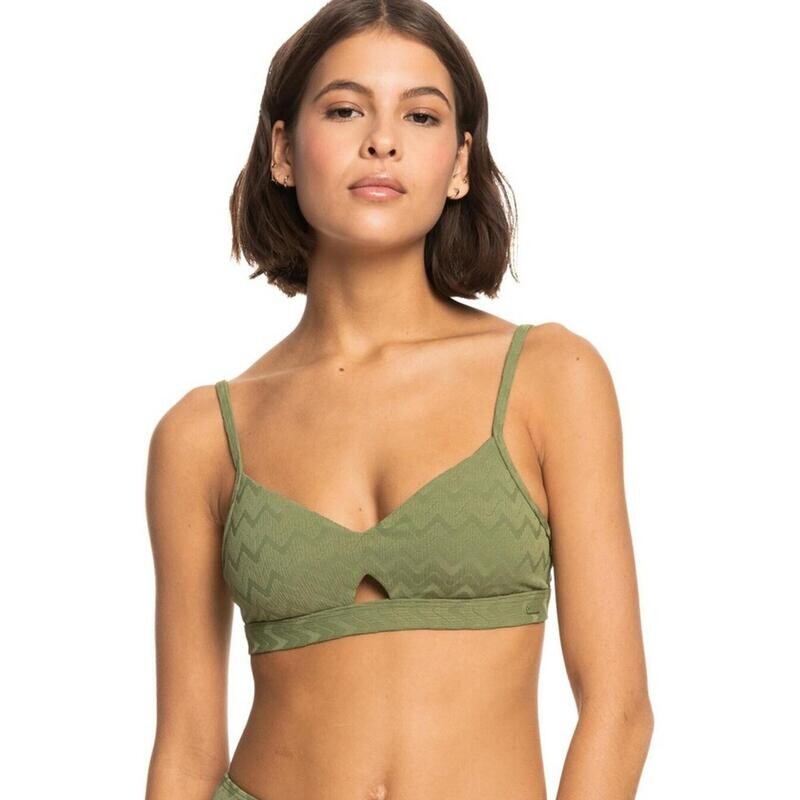 Топ бикини Roxy Current Coolness Bralette зеленый
Топ бикини Roxy Current Coolness Bralette зеленый