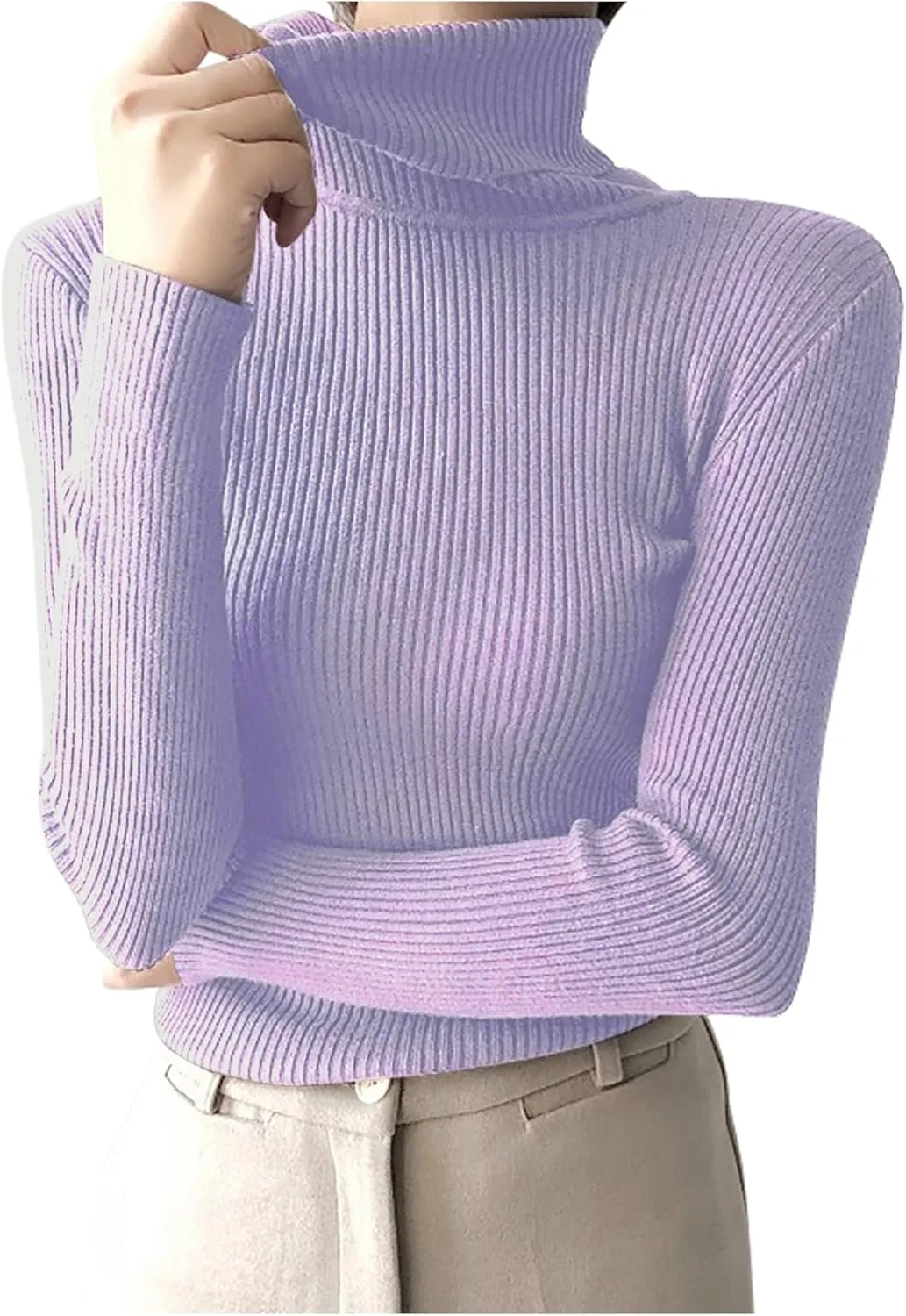 Akklian водолазка для женщин Slim Fit с резинкой
Akklian водолазка для женщин Slim Fit с резинкой