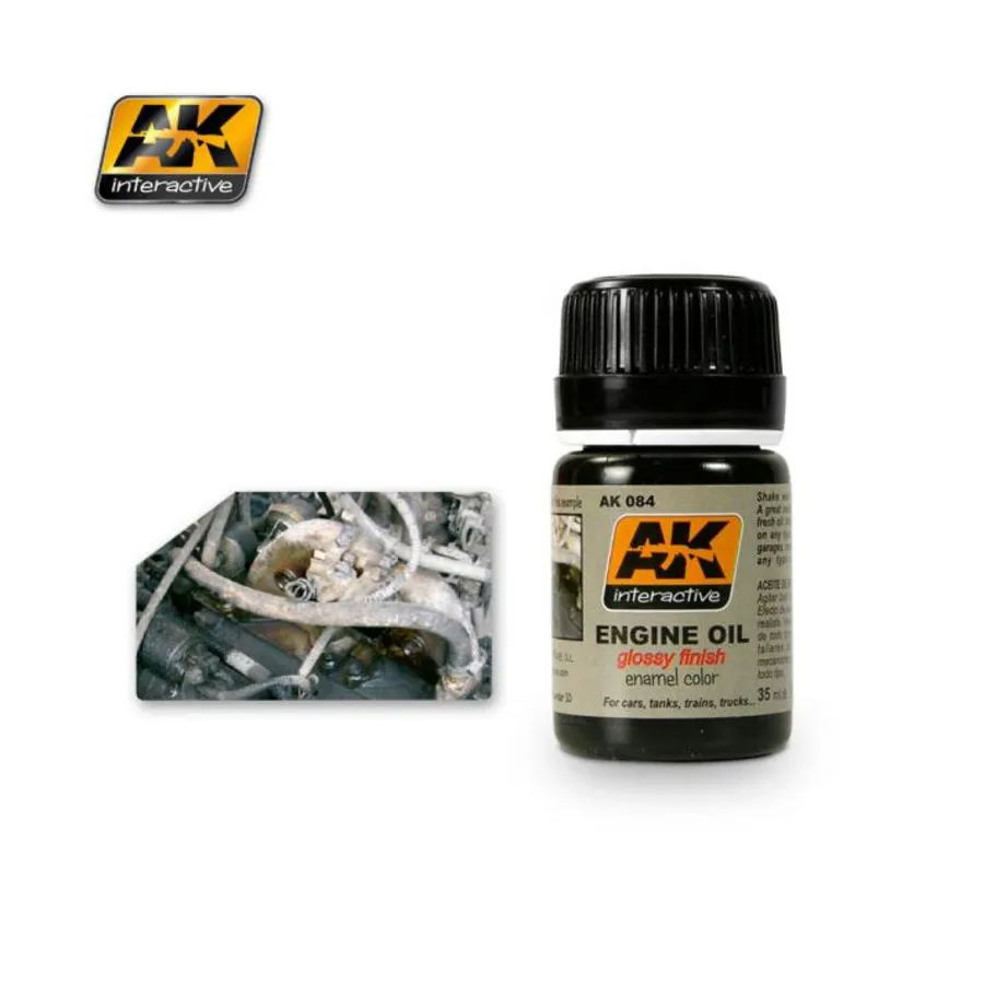 Моторное масло, Weathering (AK-Interactive)
Моторное масло, Weathering (AK-Interactive)