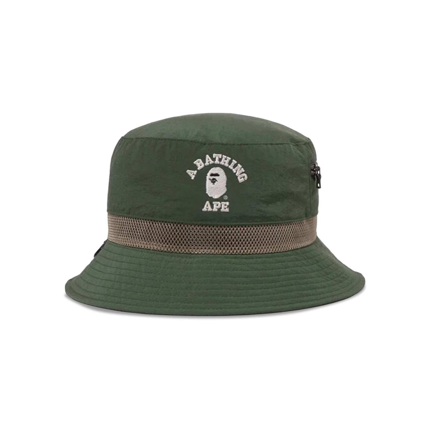 Панама с цветовыми блоками BAPE, Зеленая 
Панама с цветовыми блоками BAPE, Зеленая