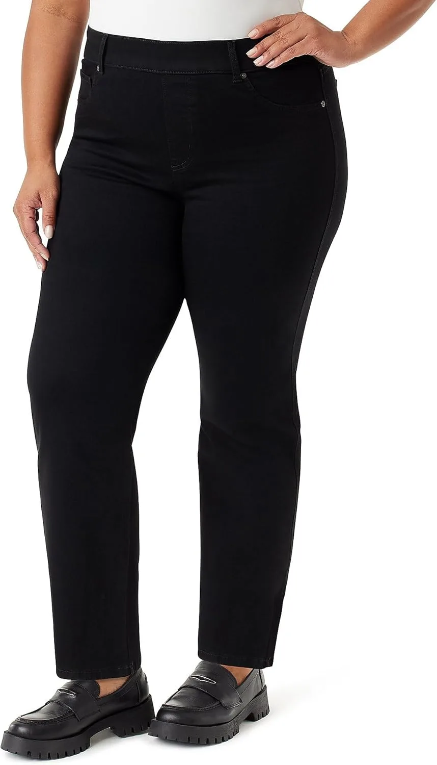 Gloria Vanderbilt Women's Shape Effect Pull on High Rise Straight Leg Jean Plus
Gloria Vanderbilt Women's Shape Effect Pull on High Rise Straight Leg Jean Plus