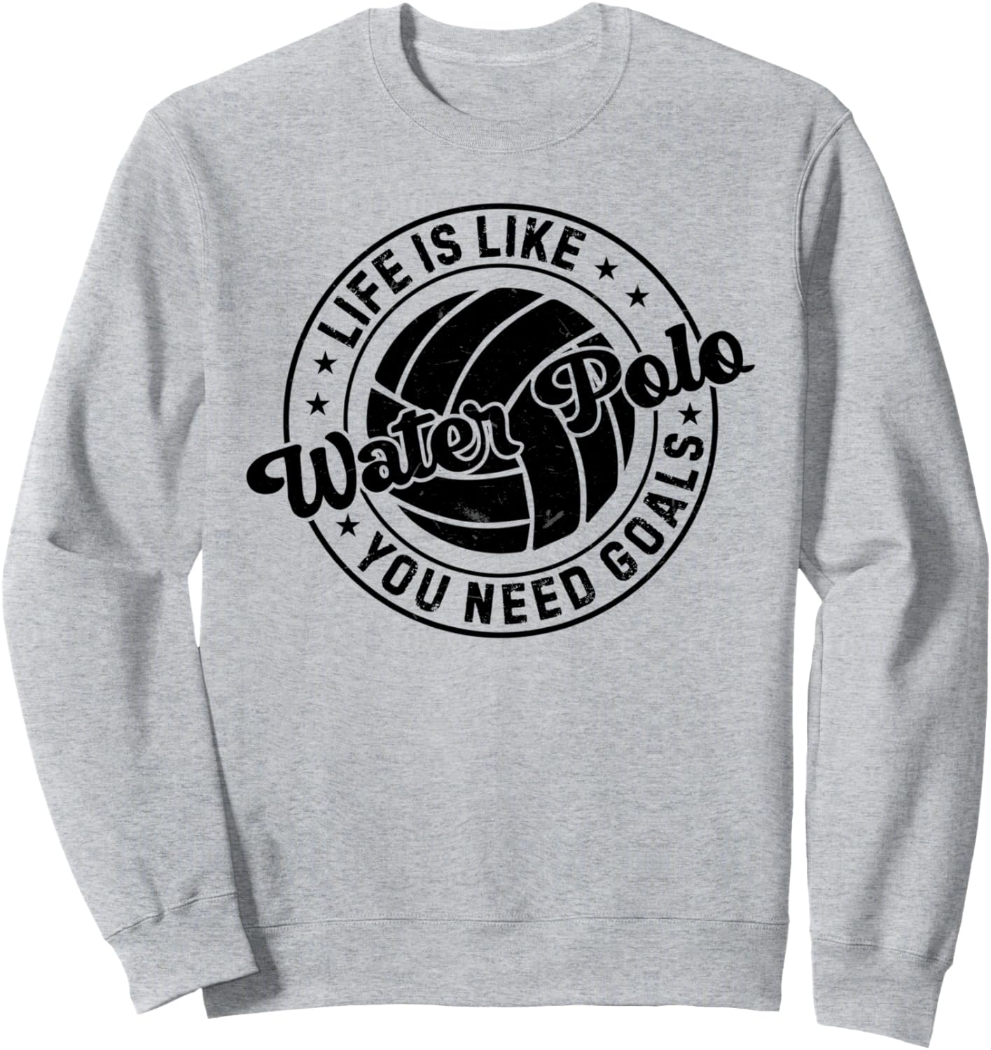 Жизнь как водное поло: нужны цели. Забавная толстовка для любителей водного поло Funny Water-Polo Quotes, серый
Жизнь как водное поло: нужны цели. Забавная толстовка для любителей водного поло Funny Water-Polo Quotes, серый