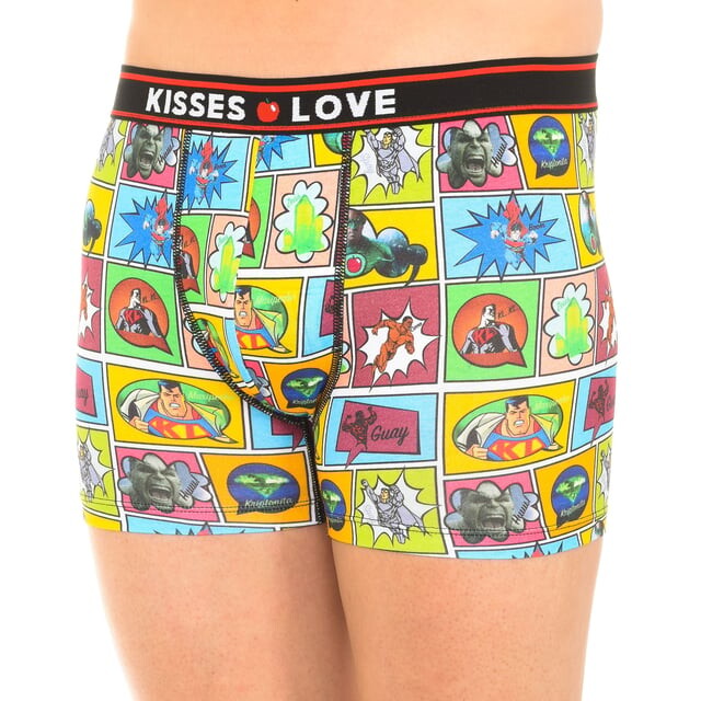Дышащие мужские боксеры комиксовой модели kl10007 Kisses And Love, мультиколор
Дышащие мужские боксеры комиксовой модели kl10007 Kisses And Love, мультиколор