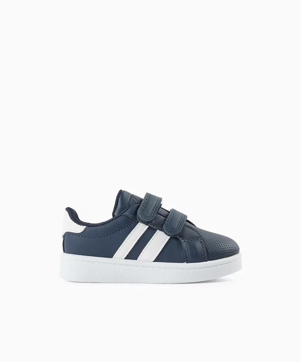 Синяя спортивная обувь для мальчиков с клейкой застежкой Zippy, тёмно-синий
Синяя спортивная обувь для мальчиков с клейкой застежкой Zippy, тёмно-синий