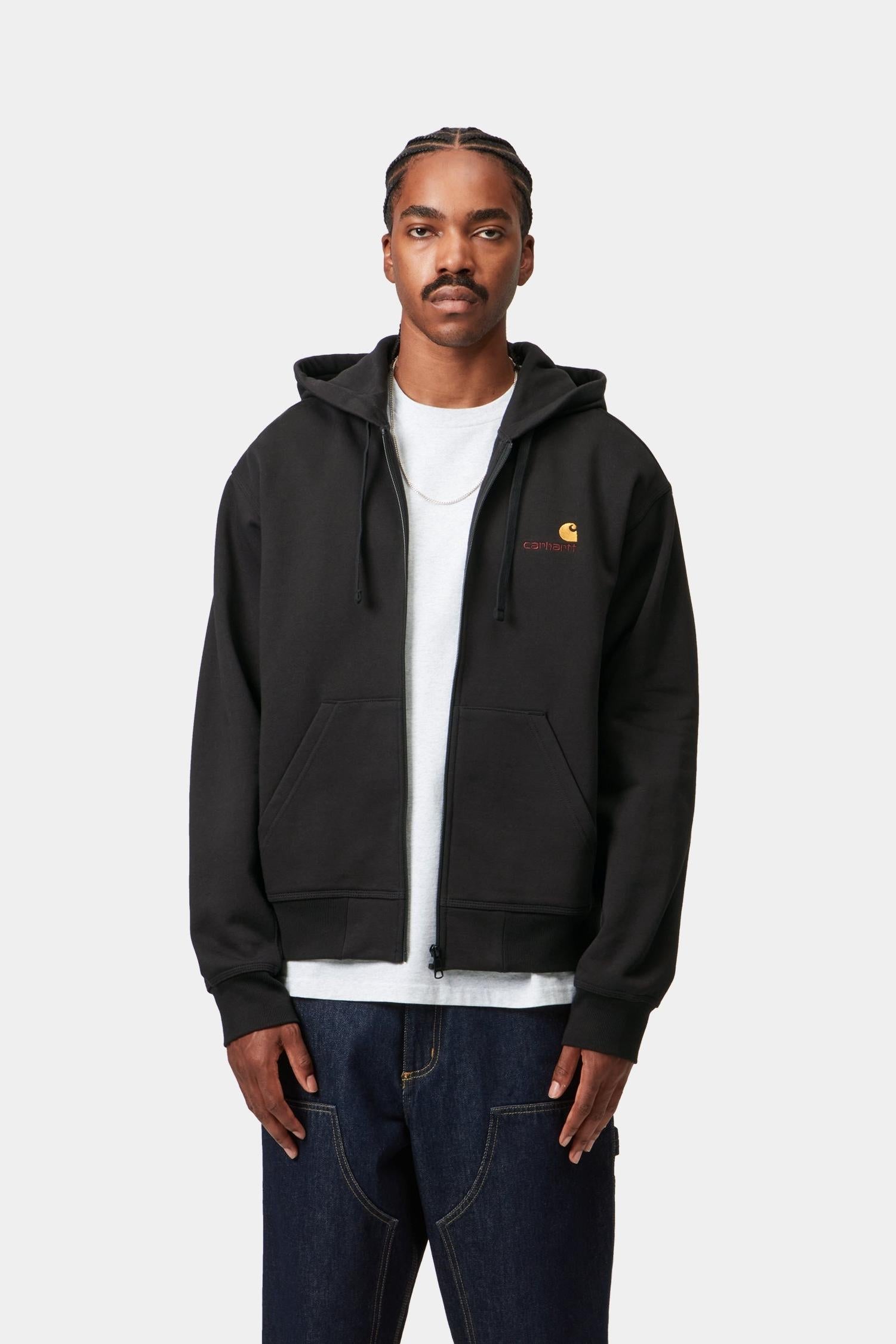 Худи-куртка American Script Carhartt, черный
Худи-куртка American Script Carhartt, черный