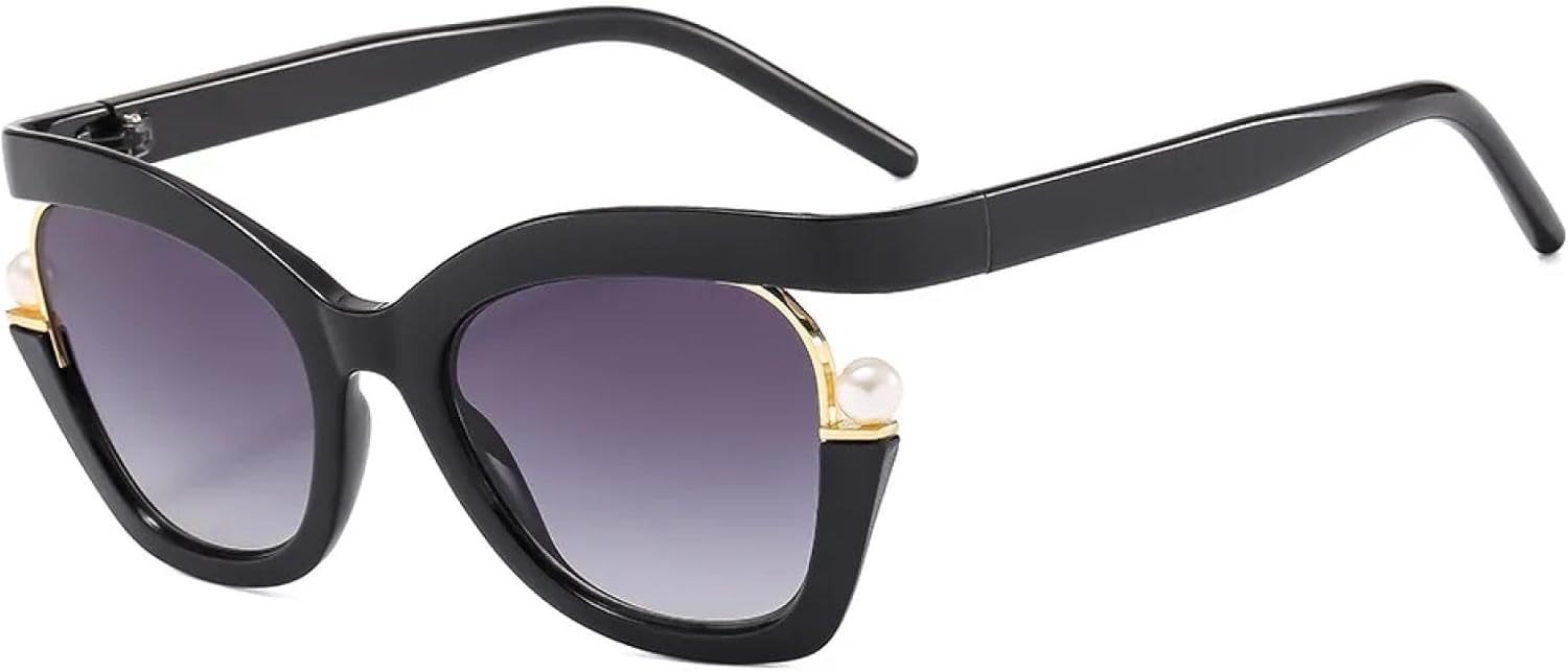 Женские солнцезащитные очки «кошачий глаз» с перламутровым блеском, роскошные женские солнцезащитные очки, зеленые летние очки с защитой от УФ-излучения UV400 TKKTLLT, Black
Женские солнцезащитные очки «кошачий глаз» с перламутровым блеском, роскошные женские солнцезащитные очки, зеленые летние очки с защитой от УФ-излучения UV400 TKKTLLT, Black