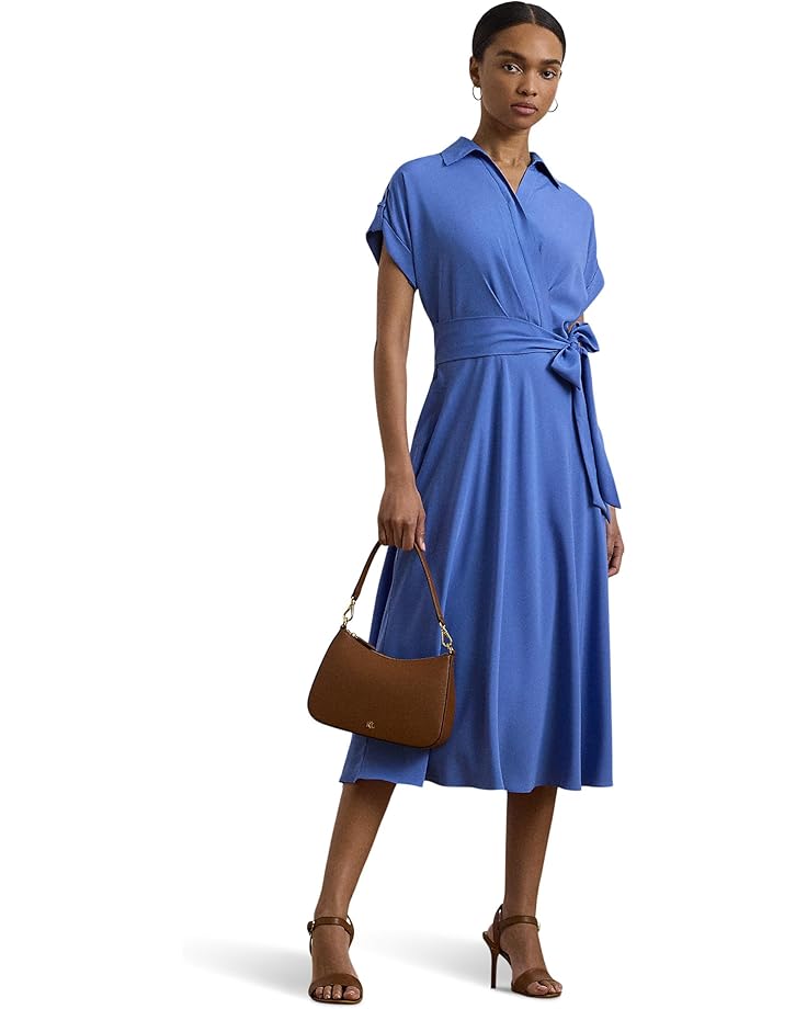 Платье Lauren Ralph Lauren Belted Crepe Dress, цвет Soft Lazuli
Платье Lauren Ralph Lauren Belted Crepe Dress, цвет Soft Lazuli