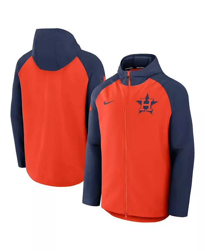 Мужская оранжево-синяя куртка Houston Astros Authentic Collection с рукавом реглан на молнии Nike
Мужская оранжево-синяя куртка Houston Astros Authentic Collection с рукавом реглан на молнии Nike