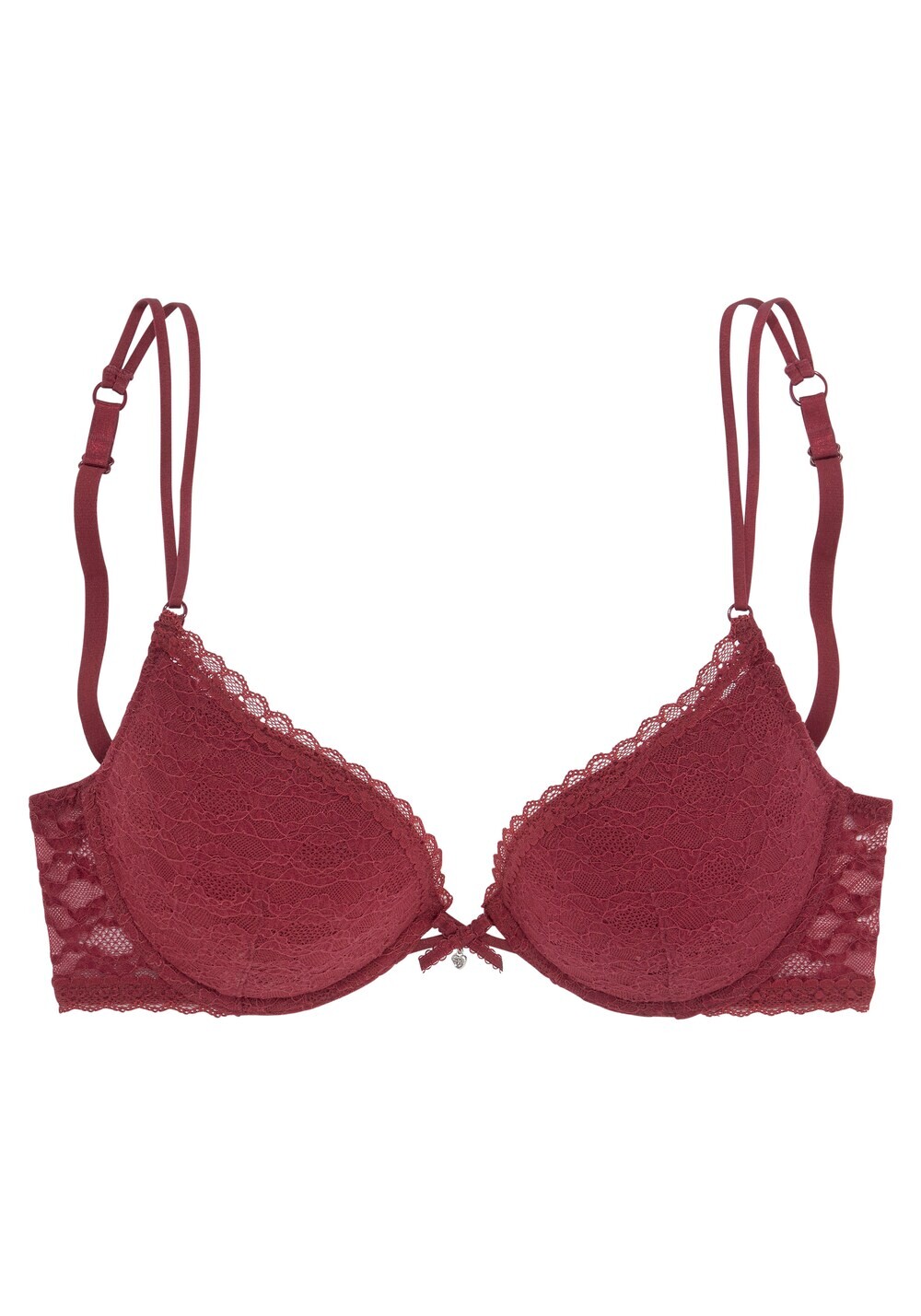 Бюстгальтер с эффектом пуш-ап s.Oliver, бордо
Бюстгальтер с эффектом пуш-ап s.Oliver, бордо