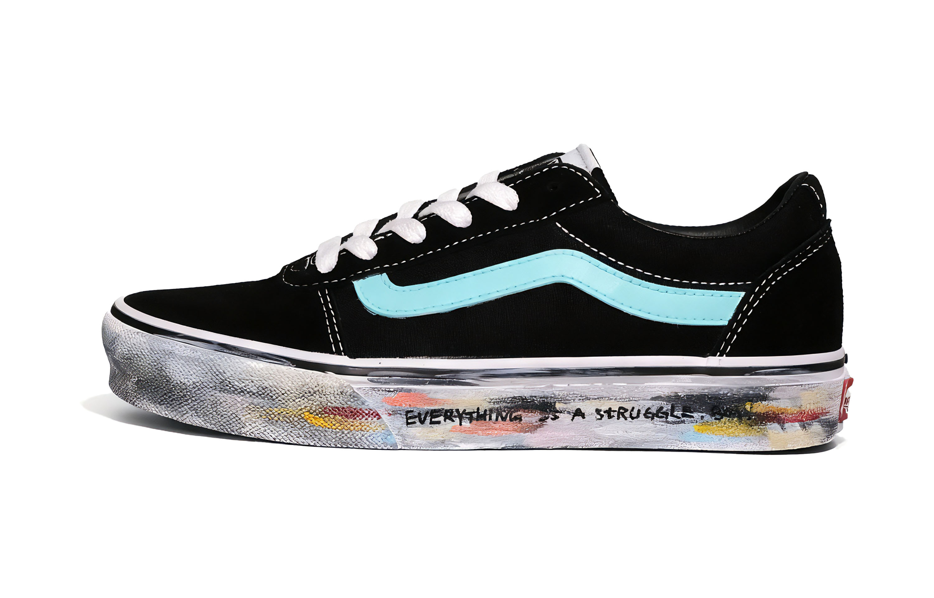 Vans Ward Low Top Skateboard Shoes Unisex Black
Vans Ward Low Top Skateboard Shoes Unisex Black
